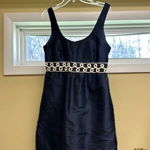 Navy blue vineyard vine dress